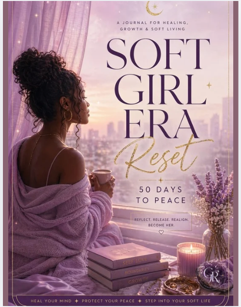 Soft Girl Reset Journal | Glow Rebel Digital Download